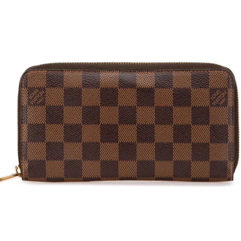 Louis Vuitton Brown Leather Wallet